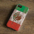 Mexican Flag Dark Wood iPhone 8 Pro Case