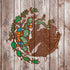 Mexican Flag Dark Wood iPhone XR Pro Case