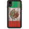 Mexican Flag Dark Wood iPhone XR Waterproof Case
