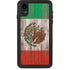 Mexican Flag Dark Wood iPhone XR Waterproof Case