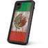Mexican Flag Dark Wood iPhone XR Waterproof Case