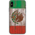 Mexican Flag Dark Wood iPhone XS Max Skin
