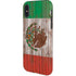 Mexican Flag Dark Wood iPhone XS Pro Case