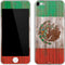 Mexican Flag Dark Wood Apple iPod Skin