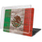 Mexican Flag Dark Wood MacBook Pro 13in (2020) Case plus Skin