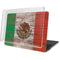 Mexican Flag Dark Wood MacBook Pro 16in (2019-20) Case plus Skin