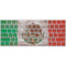 Mexican Flag Dark Wood Magic Keyboard Skin