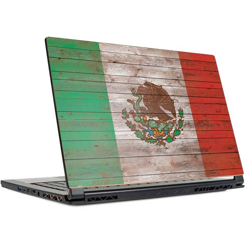 Mexican Flag Dark Wood MSI GS65 Stealth Laptop Skin