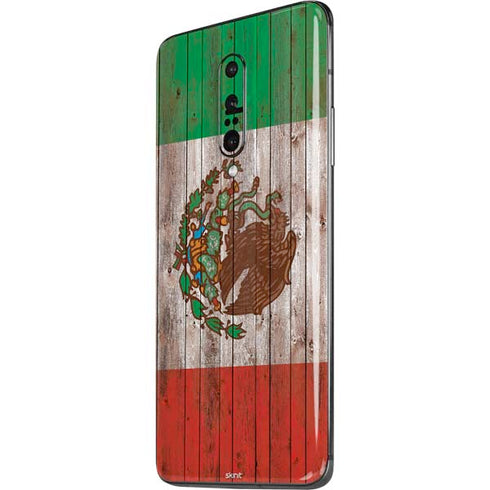 Mexican Flag Dark Wood OnePlus 7 Pro Skin