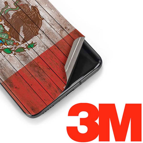 Mexican Flag Dark Wood OnePlus 7 Pro Skin