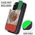 Mexican Flag Dark Wood Otterbox Defender iPhone Skin