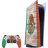 Mexican Flag Dark Wood PS5 Digital Edition Bundle Skin