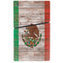 Mexican Flag Dark Wood PS5 Slim Disk Console Skin