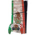 Mexican Flag Dark Wood PS5 Slim Digital Edition Bundle Skin