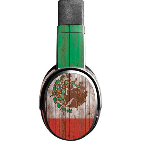 Mexican Flag Dark Wood Skullcandy Crusher Wireless Skin