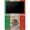 Mexican Flag Dark Wood Surface Go Skin