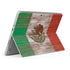 Mexican Flag Dark Wood Surface Go Skin