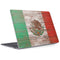 Mexican Flag Dark Wood Surface Laptop 2 Skin