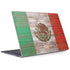 Mexican Flag Dark Wood Surface Laptop 2 Skin