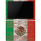 Mexican Flag Dark Wood Surface Pro 6 Skin