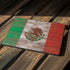 Mexican Flag Dark Wood Surface Pro 7 Skin