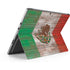 Mexican Flag Dark Wood Surface Pro 8 Skin