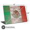 Mexican Flag Dark Wood Universal Laptop 16in (13 x 9.4in) Skin