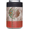 Mexican Flag Dark Wood Yeti Colster Can Insulator Skin