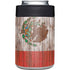 Mexican Flag Dark Wood Yeti Colster Can Insulator Skin