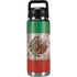 Mexican Flag Dark Wood YETI Rambler 26oz Bottle Skin