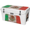 Mexican Flag Dark Wood YETI Tundra 75 Hard Cooler Skin