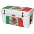 Mexican Flag Dark Wood YETI Tundra 75 Hard Cooler Skin