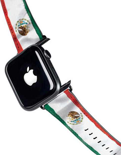 Mexico Flag Apple Watch Band 42-44mm