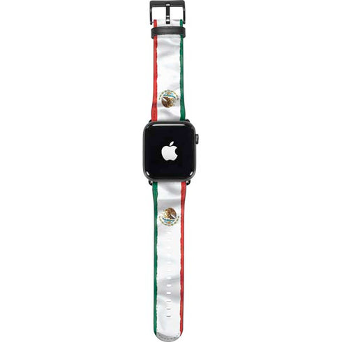 Mexico Flag Apple Watch Band 42-44mm