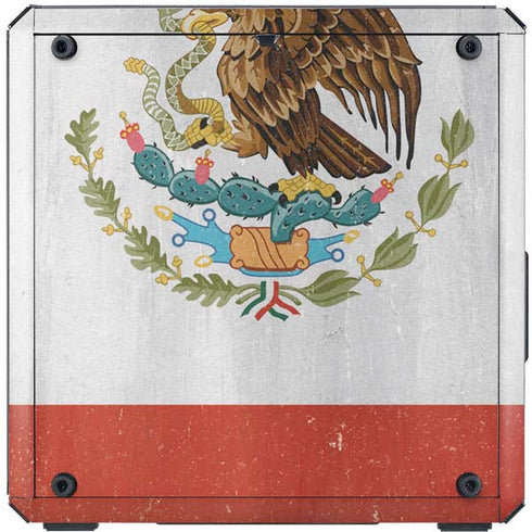 Mexico Flag Distressed Cooler Master MasterBox Q300L Mini Tower Skin