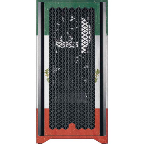 Mexico Flag Distressed Corsair 4000D Tempered Glass Mid-Tower ATX Case Skin