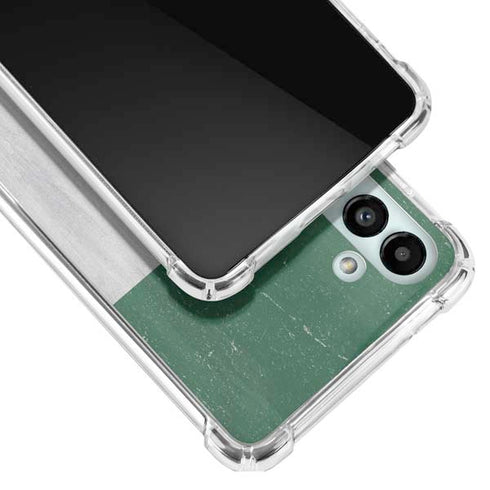 Mexico Flag Distressed Galaxy A13 5G Clear Case