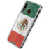 Mexico Flag Distressed Galaxy A30 Clear Case