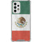 Mexico Flag Distressed Galaxy A53 5G Clear Case