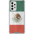 Mexico Flag Distressed Galaxy A53 5G Clear Case