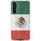 Mexico Flag Distressed Galaxy A54 5G Clear Case