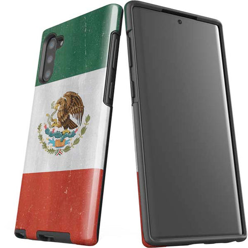 Mexico Flag Distressed Galaxy Note 10 Pro Case