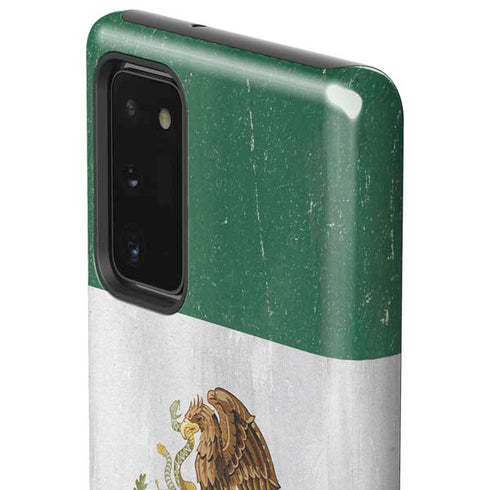 Mexico Flag Distressed Galaxy Note20 5G Pro Case