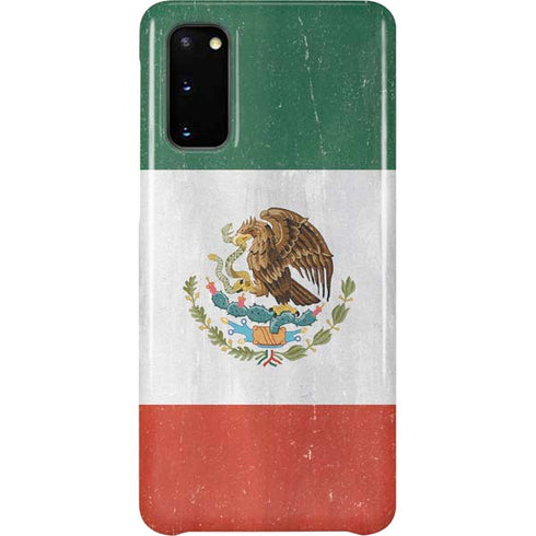 Mexico Flag Distressed Galaxy S20 Lite Case