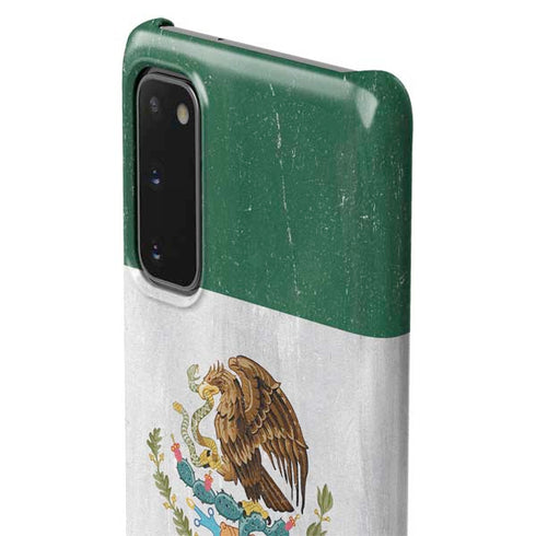 Mexico Flag Distressed Galaxy S20 Lite Case
