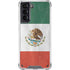 Mexico Flag Distressed Galaxy S21 5G Clear Case