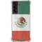 Mexico Flag Distressed Galaxy S22 Clear Case