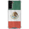 Mexico Flag Distressed Galaxy S22 Plus Clear Case