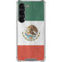 Mexico Flag Distressed Galaxy S23 Clear Case