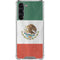 Mexico Flag Distressed Galaxy S23 Plus Clear Case